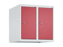 opzetkast,v. locker,2vak.,vak B 250mm,HxBxD 500x500x500mm,vleugeldeur
