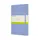 Notitieboek Moleskine large 130x210mm blanco soft cover hydrangea blue