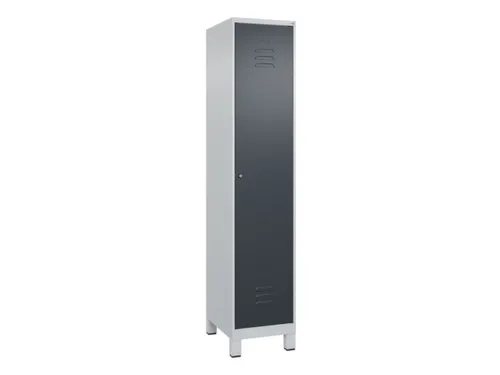 locker,HxBxD 1950x400x500mm,1vak,vak B 400mm,cil.-slot,voeten