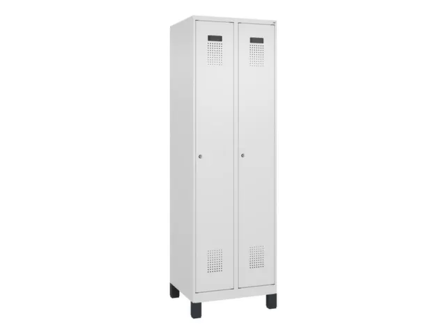 locker voor scheiding van kleding,HxBxD 1950x600x500mm,2vak