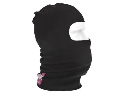 Portwest FR18 bivakmuts, zwart, per stuk