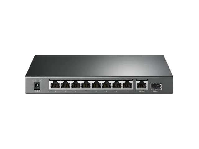 Tl-Sg1210P 10-poorts Gigabit Desktopswitch met 8-poorts PoE+
