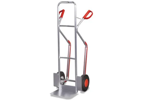 Sledesteekwagen Aluminium 200Kg 1300X558Mm massief rubber banden