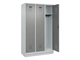 locker,HxBxD 1950x1200x500mm,3vak,vak B 400mm,cil.-slot,sokkel - 2