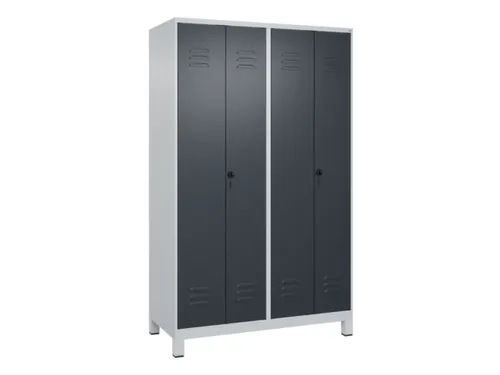 PBM-locker,HxBxD 1950x1200x500mm,4vak,vak B 300mm,draaigrendel