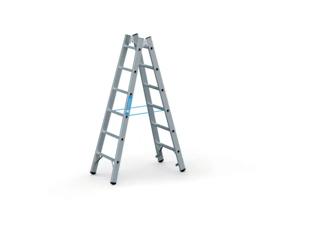 Bokladder Dubbelzijdig Aluminium L 1 78M 2X6Sporten Stalen Scharnieren