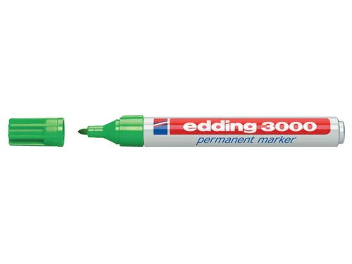 Viltstift edding 3000 rond lichtgroen 1.5-3mm