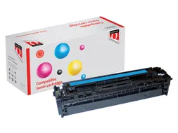 Tonercartridge Quantore alternatief tbv HP CB541A 125A blauw