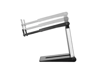 Laptopstandaard NSLS200 opvouwbaar zwart- zilver - 4