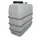 Opslagtank Ruimtebesparend Pe Hxlxb 1640X1560X720Mm 1500 Liter Wit