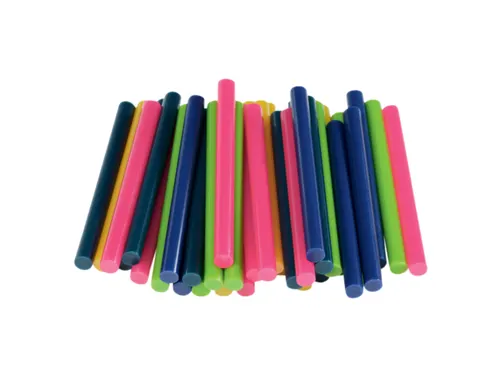 Lijmpatroon Rapid 7mm 5 kleuren assorti 36 stuks