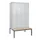 locker voor scheiding van kleding,HxBxD 2120x1200x815mm,4vak