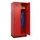 locker,HxBxD 1950x800x500mm,2vak,vak B 400mm,draaigrendel,sokkel