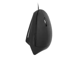 Muis Quantore ergonomisch bedraad USB-A zwart