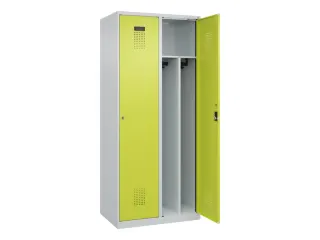 locker voor scheiding van kleding,HxBxD 1850x800x500mm,2vak - 1