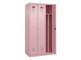 locker voor scheiding van kleding,HxBxD 1850x900x500mm,3vak - 1