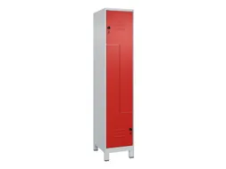 Z-garderobekast,HxBxD 1950x400x500mm,vak B 200/400mm,draaigrendel