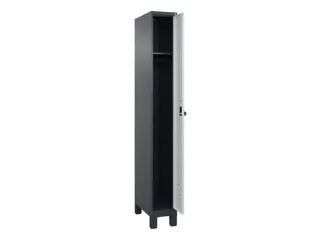 locker,HxBxD 1950x250x500mm,1vak,vak B 250mm,draaigrendel,voeten - 2