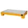 Opvangbak Staalplaat Bxdxh 800x1300x205mm 74l M. Rooster Ral 2000