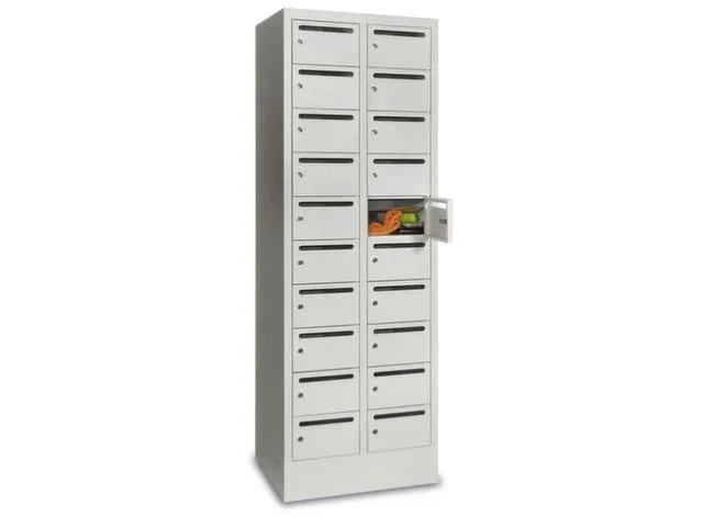 Postsorteerkast 1850x630 500mm 2x10 Vakken Vak B 300mm Met Postsleuf