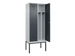 locker voor scheiding van kleding,HxBxD 2120x800x500mm,2vak