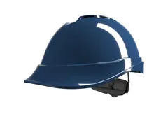 MSA V-Gard 200 veiligheidshelm met Fas-Trac III binnenwerk Blauw