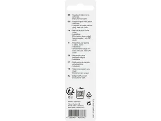 Vulling Faber-Castell Hexo balpen, B, Zwart op blisterkaart - 2