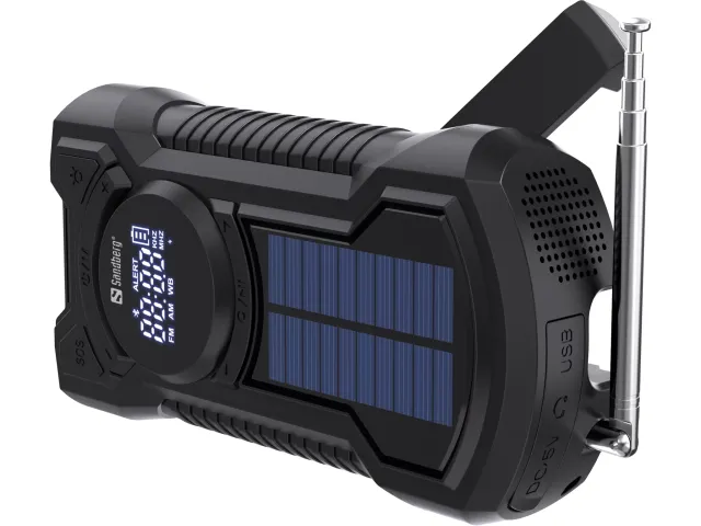 421-03 Survivor Radio AIO Powerbank Lithium Ionen 5.000 mA zwart