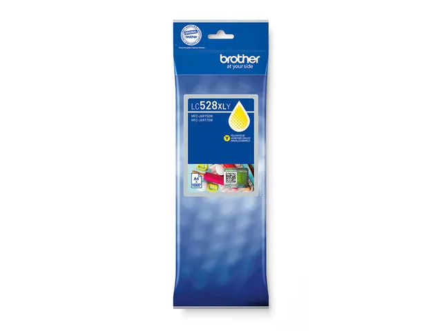 Inktcartridge Brother LC-528XLY geel
