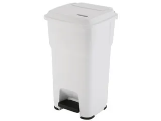 Pedaalemmer Hera 60 Liter Wit 39x39x69cm - 1