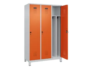 locker voor scheiding van kleding,HxBxD 1950x1200x500mm,3vak - 1