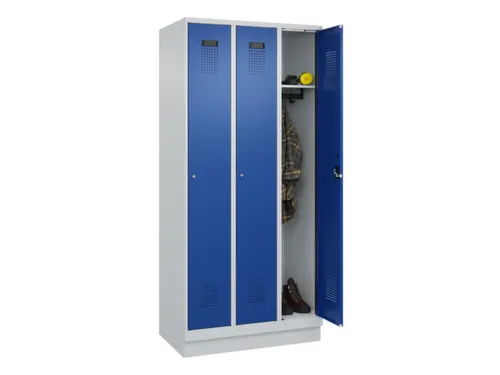 locker,HxBxD 1950x900x500mm,3vak,vak B 300mm,cil.-slot,sokkel