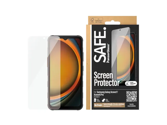 PanzerGlass SAFE. by Samsung Xcover 7 UWF*BULK - You probably know the