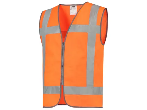 Tricorp 453019 Veiligheidsvest RWS Rits Fluo Oranje maat XL/XXL