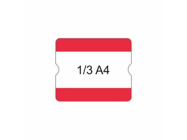 beschrijfbare hoes,markering HxB 216x180mm,PVC,rood