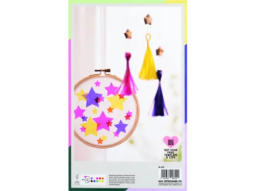 Transparant papier Folia 18.5x29.7cm 42gr 10 vel 10 kleuren