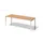 In hoogte verstelbaar bureau,HxBxD 650-850x2200x800mm,blad beuken