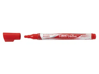 Viltstift Bic Velleda liquid whiteboard rond medium rood - 1