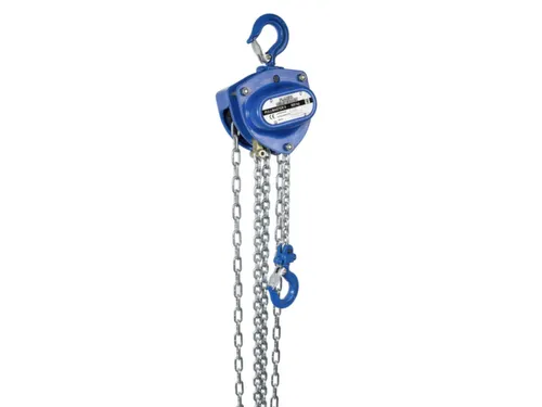 flessentakel,trekbel. 500kg,hef H 3m,1strengen