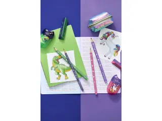 Gum Faber-Castell Dino groen stof- en PVC vrij - 5