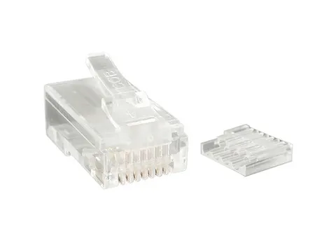 Cat 6 RJ45 stranded modulaire stekker 50 stuks