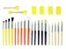 Set brosses et pinceaux Conda 25 pièces