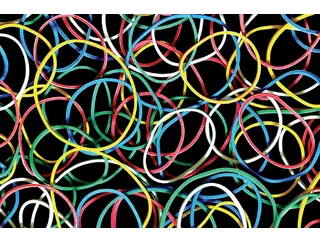 Elastiek Standard Rubber Bands 18 50gr 94 stuks assorti - 8
