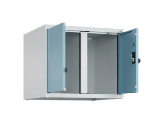 opzetkast,v. locker voor scheiding van kleding,2vak.,vak B 300mm - 1