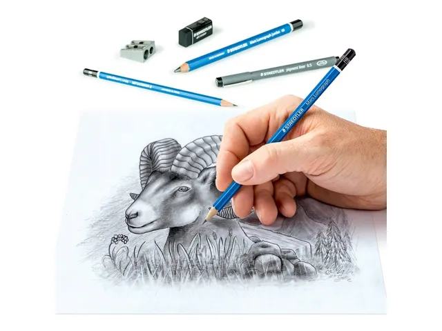 Potlood Staedtler Lumograph 100 Design Journey schetsset 12-delig