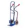 sledesteekwagen,draagverm. 250kg,steekplaat BxD 480x330mm,RAL5010