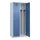 locker voor scheiding van kleding,HxBxD 1850x800x500mm,2vak