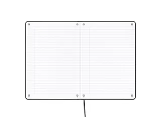 Notitieboek Oxford Signature A5 lijn 80vel zwart - 12
