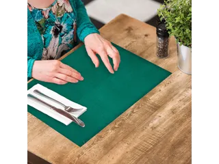 Tork 474559 Placemat Donkergroen Advanced 1-laags decor 42x30cm 2.500s - 3
