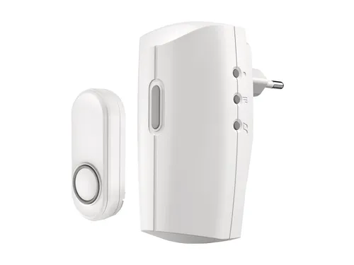 Stekkerdeurbelset KlikAanKlikUit ACDB-8000AC wit